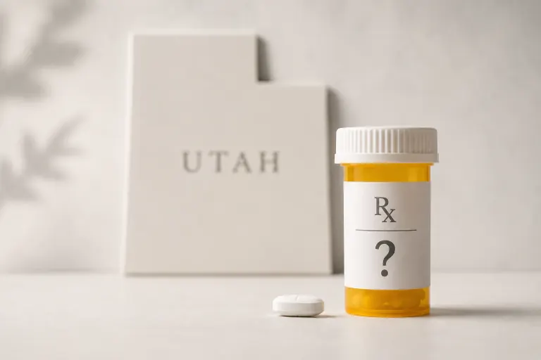 Illustration for a Utah Part D formulary article by Peter Abilla.