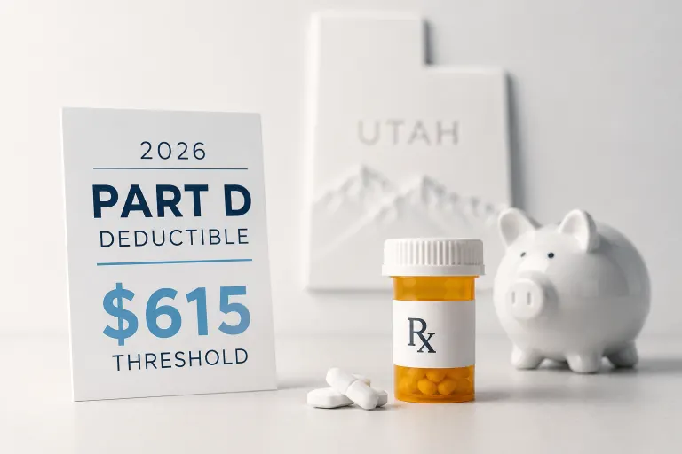 Illustration for a Medicare Part D deductible article by Peter Abilla.